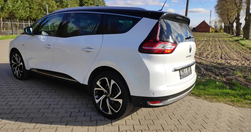 Renault Grand Scenic cena 79200 przebieg: 60000, rok produkcji 2019 z Margonin małe 121